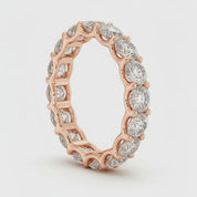 La Ronde® Diamond Eternity Band 3.75mm, 14K Rose Gold