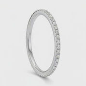 La Ronde® Diamond Eternity Band 1.3mm, Platinum