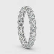 La Ronde® Diamond Eternity Band 3mm, 14K White Gold