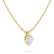 La Ronde® Diamond Pendant Necklace, Gold Vermeil